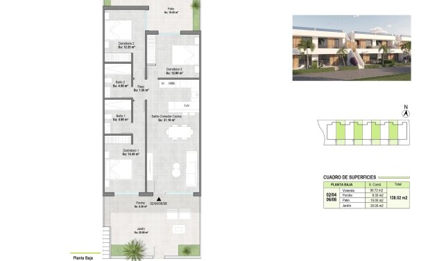 New Build - Bungalow -
Alhama de Murcia - Condado De Alhama