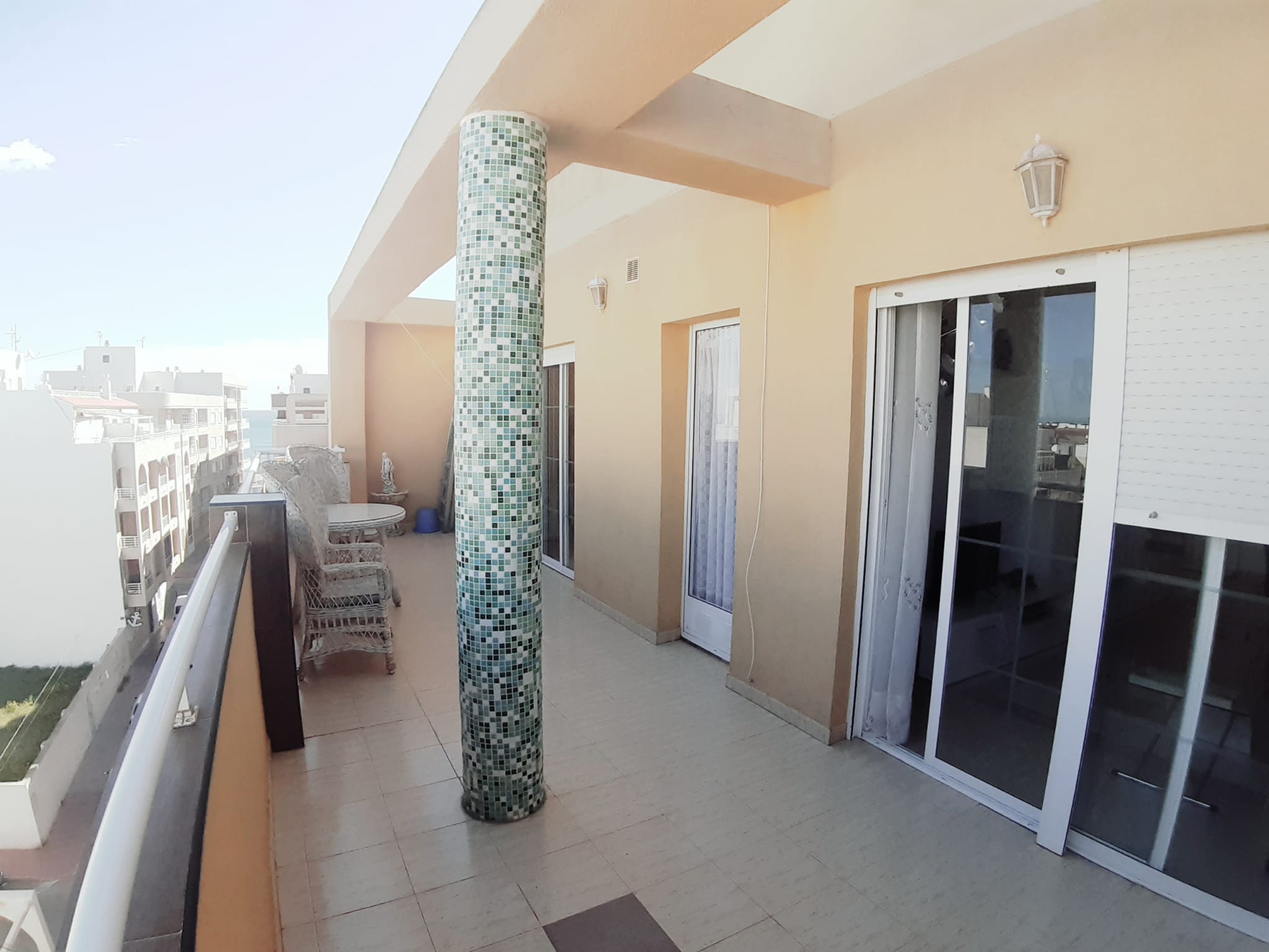 Top floor apartment in La Mata